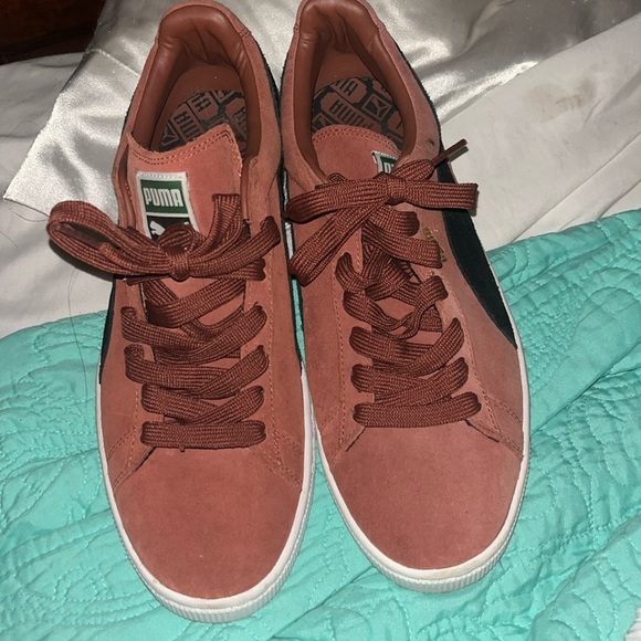 PUMA Men's Suede Classic Fashion Sneakers, Arabian Spice/Black, 10.5 US - Picture 8 of 8